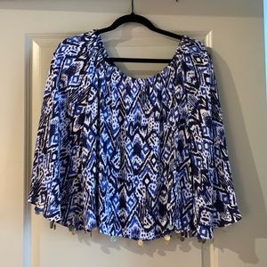 Lilly Pulitzer off the shoulder top XS